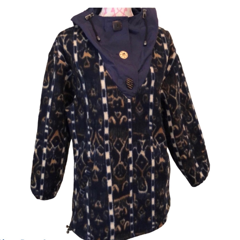 SunIce Vintage Oversized Hooded Fleece w/Pockets